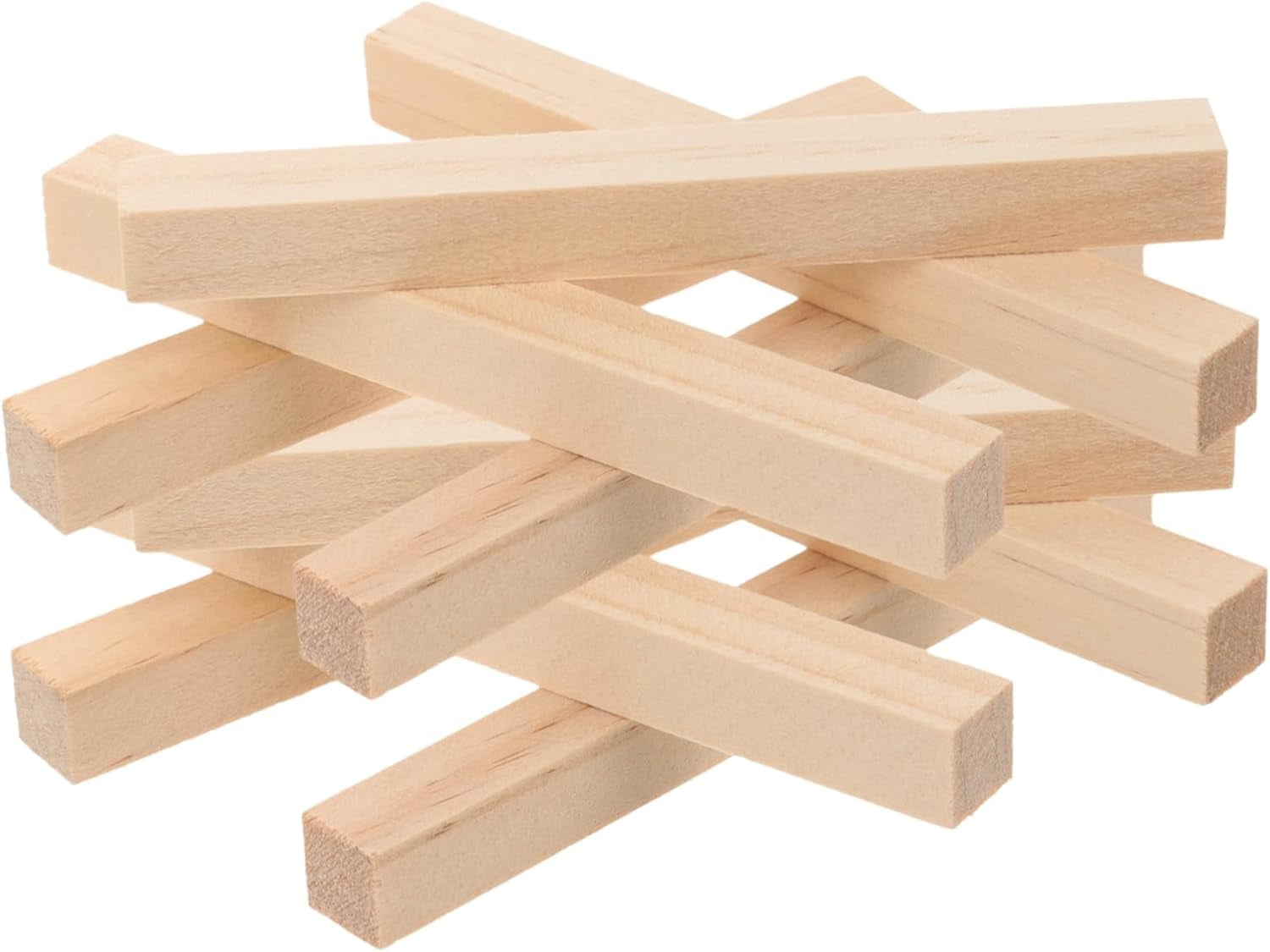 30pcs Wooden Dowel Wood Bar Wood Dowels Craft Wood Wooden Sticks for