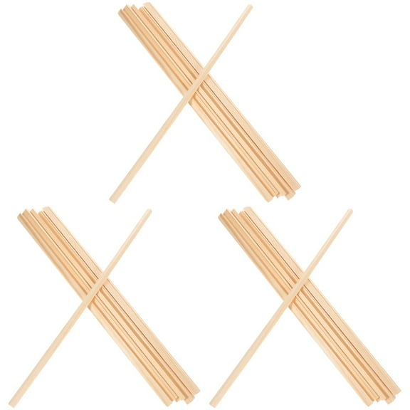 30pcs Wooden Window Decorative Trim Wooden Window Screen Molding Trim DIY Wood Strip