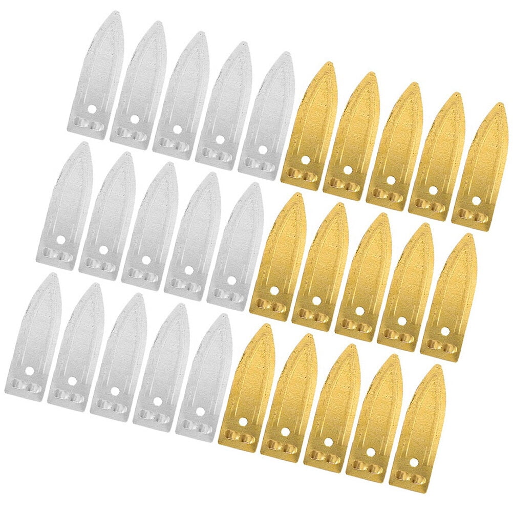 Operitacx 60pcs Copper Zinc Anode Sheet For Fruit Battery Science