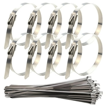 30pcs Self Locking Zip Ties Multi Purpose Cable Wire Ties for Outdoor Use