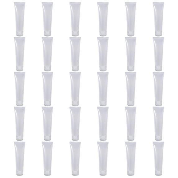 30pcs scrub lotion hand cream toothpaste tube dispenser bottle