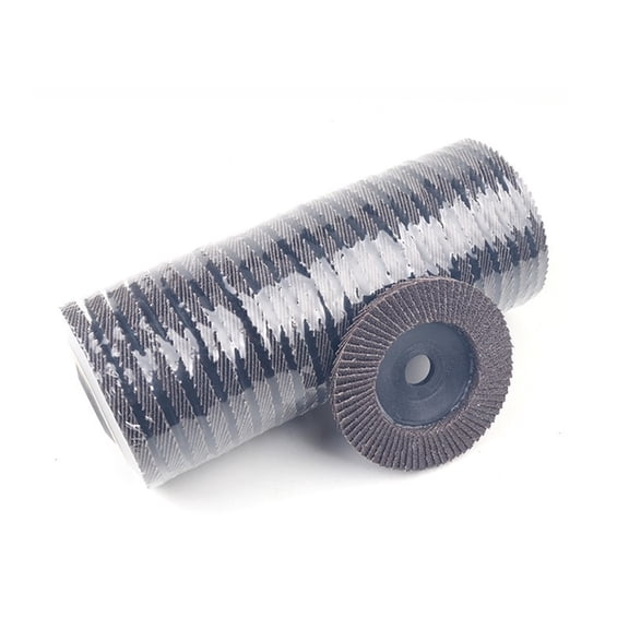 30pcs/set 4" Flap Discs, Aluminum Oxide Grinding Wheel for Sanding, Rust Removal, Finishing Deburring (60#, 80#, 120#, 180#, 240#, 320#)