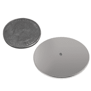 30 Pack Neodymium Disc Magnets with Double-Sided Adhesive
