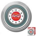 thumbnail image 1 of 30s Style Chrome Coca-Cola Wall Clock, 1 of 1