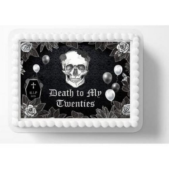 30th Birthday Cake Topper, by Death To My