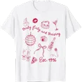 thumbnail image 1 of 30th Birthday Diaries Shirt Coquette Bow Party 30 Year Old T-Shirt, 1 of 6