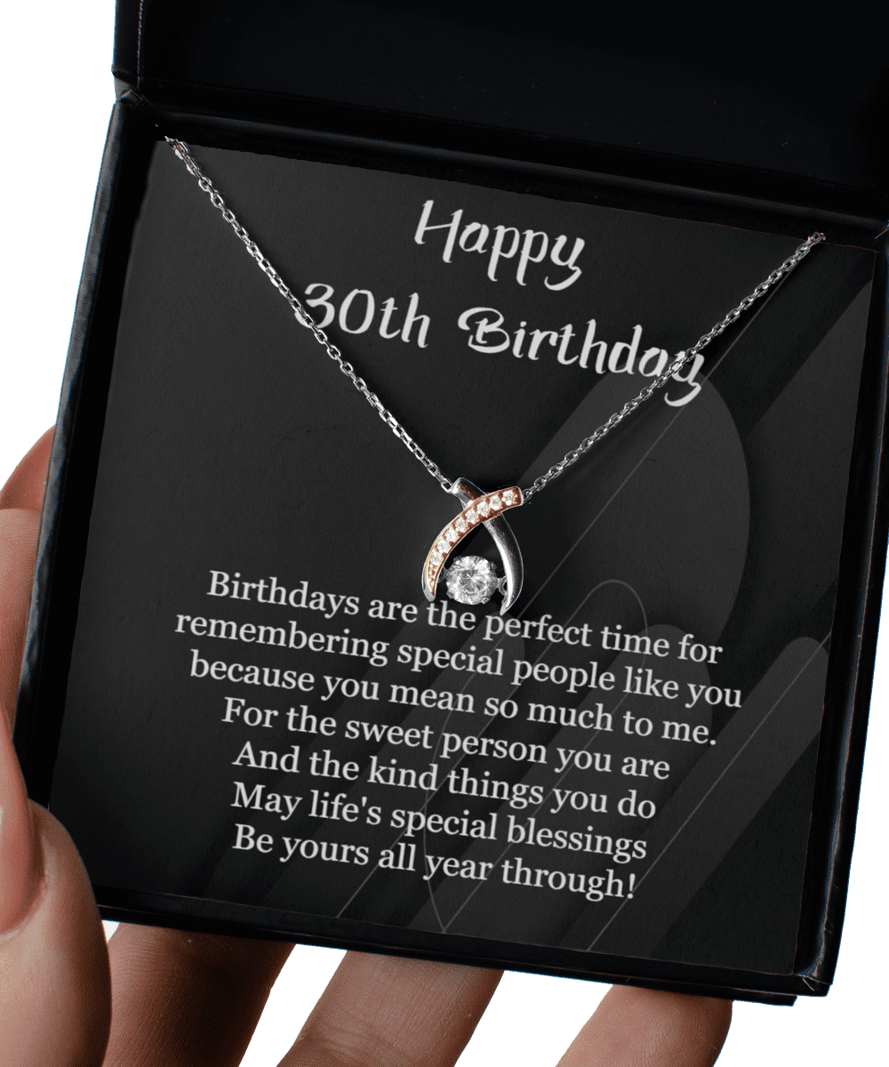 30th birthday jewellery for cheap daughter