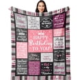 thumbnail image 1 of 30th Birthday Gifts for Her, 30th Birthday Decorations for Women, Happy 30th Birthday Gifts for Women, 30 Year Old Birthday Gift for 30 Year Old Women, 1994 Birthday Decoration Blanket 200x150CM, 1 of 6