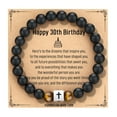 thumbnail image 1 of 30th Birthday Gifts for Men, 30th Birthday Decorations for Him, Mens Cross Bracelet with 30th Birthday Gift Card as 30 Year Old Birthday Gifts for Men Son Grandson Boyfriend Husband Guys, 1 of 15