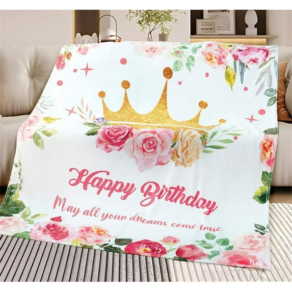 30th Birthday Gifts for Women Best 1994 Birthday Decorations for Mom Aunt Friends,Back in 1994 Unique 30 Year Old Birthday Pink Blanket for Her,Soft Comfortable Throw Blanket 40''x50''