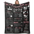 thumbnail image 1 of 30th Birthday Gifts for Women Best 1994 Birthday Decorations for Mom Aunt Friends,Back in 1994 Unique 30 Year Old Birthday Pink Blanket for Her,Soft Comfortable Throw Blanket 40''x50'', 1 of 5
