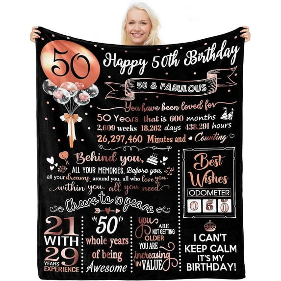 30th Birthday Gifts for Women Her Happy 30th Birthday Decorations Blanket Dirty 30 Gifts for 30 Year Old Birthday Gifts for Women Men Funny 30th Birthday Gifts for Daughter Sister Son