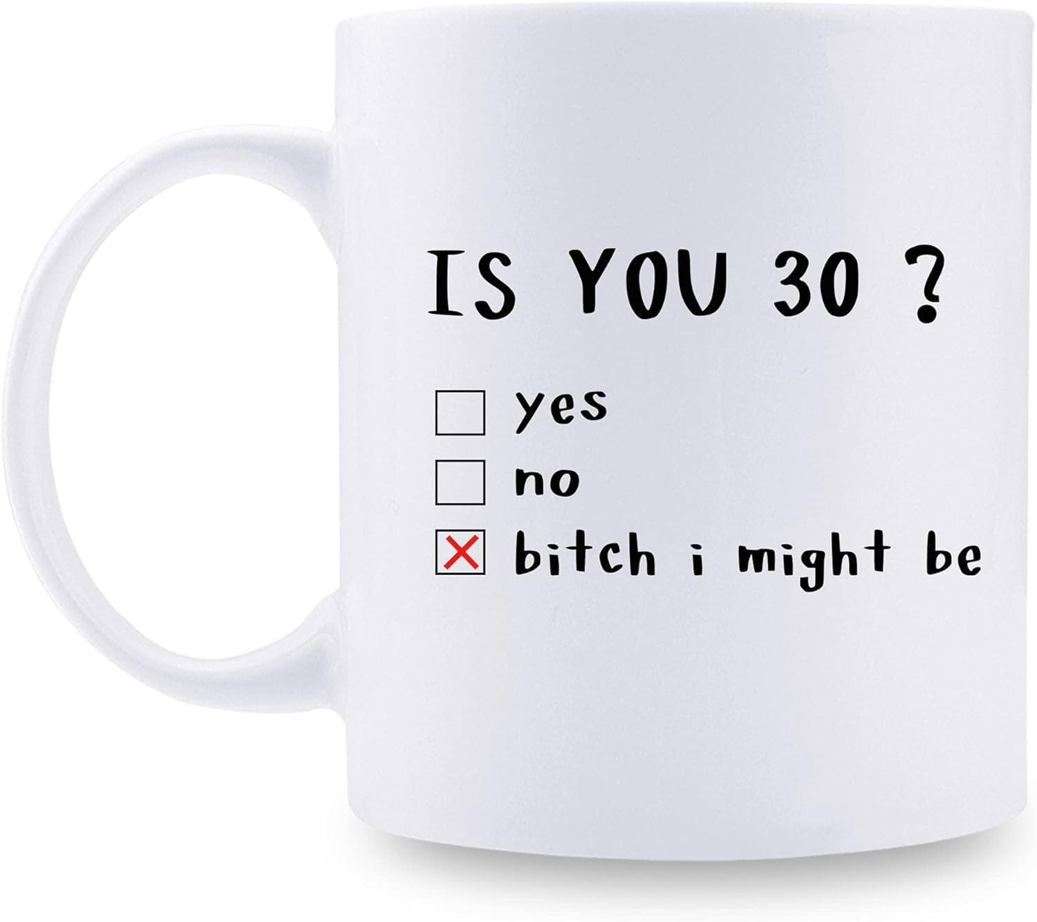 30th Birthday Gift Set For Women – Mug, Candle, Makeup Bag, Keychain & Socks - View #3