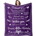 thumbnail image 1 of 30th Birthday Gifts for Women Men 30 Year Old Birthday Gifts 30 Year Blanket Gifts 30th Funny Gift Idea 30th Birthday Gift Ideas Gifts for 30 Year Old Female Male Women Men (30th Birthday, 50"x60"), 1 of 5