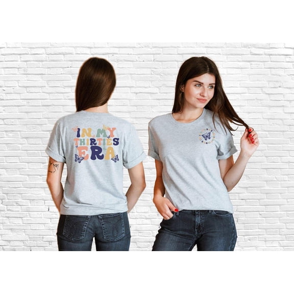 30th Birthday Shirt, In My Thirties Era Shirt, Happy Birthday Shirt, Birthday Crew Tee, Hello 30 T-shirt, 30 Years Old, Birthday Trip, F4191 All Size S-5Xl