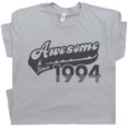 30th Birthday T Shirt Awesome Since 1994 Funny Mens 30th Birthday Shirt