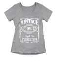 thumbnail image 1 of 30th Birthday VINTAGE 1993 Women's V-neck, 2XL, Heather Grey, 1 of 2