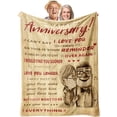 thumbnail image 1 of 30th for Couples - 30th for Husband - 30th 30th Wedding Gifts for 30th Wedding Anniversary Throw Blankets 50x60in, 1 of 5