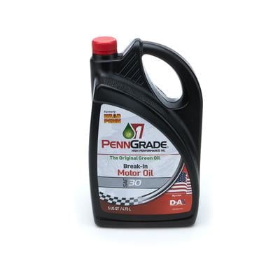 Penngrade Motor Oil BPO71200, 30W Racing Oil 5Qt Bottle Performance Racing