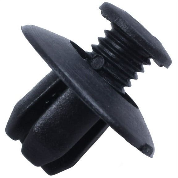 30x 8mm Auto Fender Clips Fit For Front Push-Type Retainer Clips Black