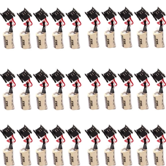 30x FDK CR14250SE 1747-BA 3V 1800mAh Battery For PLC Battery Backup Power Supply