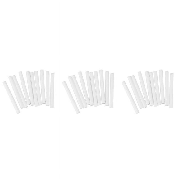 30x Humidifier Filter Replacement Cotton Sponge Stick for Usb Humidifier Aroma Diffuser Mist Maker Air Humidifier,30 x Sponge Sticks,white