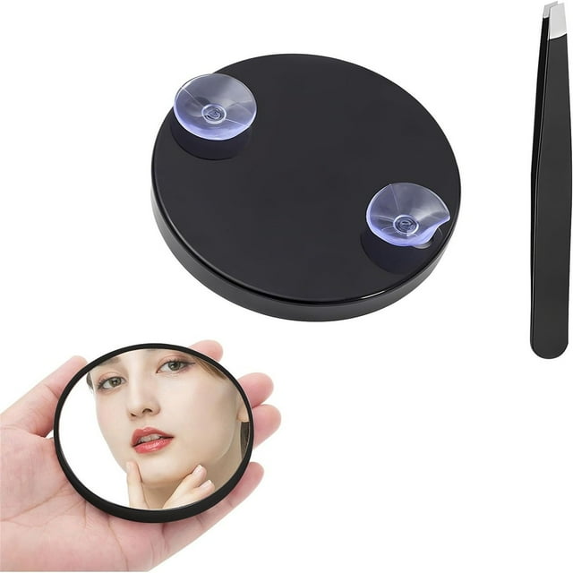 30x Magnifying Travel Travel Cosmetic Small Magnifying With Suction Cup