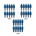 thumbnail image 1 of 30x Windscreen Spike Bolt Kit Blue CBR GSXR Stud M5 M6 M8 x 1.25p Wellnut, 1 of 4