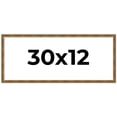 thumbnail image 1 of 30x12 Frame Gold Kingsley Distressed Solid Wood Picture Frame Width 0.75 Inches | Interior Frame, 1 of 8