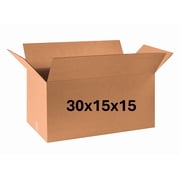 30x15x15 200 lb strength | SINGLE CARDBOARD BOX | LONG