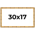 thumbnail image 1 of 30x17 Frame Gold Bamboo Solid Wood Picture Frame | 1 Inch Moulding Width | Interior Frame Depth, 1 of 8