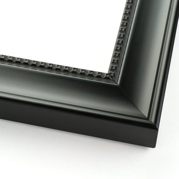 30x18 Frame Black Real Wood Picture Frame Width 1.5 inches | Interior Frame Depth 0.5 inches |