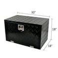 thumbnail image 1 of 30x18x18 Inch Aluminum Truck Bed Box Trailer Tongue Tool Box Pickup Storage RV, 1 of 6