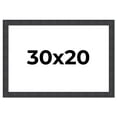 thumbnail image 1 of 30x20 Frame Brown Rustic Solid Wood Picture Frame 1.5 Inches Wide | Interior Frame Depth 0.5 Inches, 1 of 8