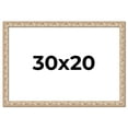 thumbnail image 1 of 30x20 Frame White Real Wood Picture Frame Width 1.5 inches | Interior Frame Depth 0.5 inches |, 1 of 8