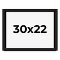 thumbnail image 1 of 30x22 Shadow Box Black Solid Wood Display Picture Frame | 1 Inch Rabbet Depth | | 1.375 Inch, 1 of 4