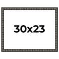 thumbnail image 1 of 30x23 Frame Black-Brown Medieval Solid Wood Picture Frame | 1.5 Inch Moulding Width | Gotham, 1 of 8