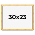 thumbnail image 1 of 30x23 Shadow Box Frame Gold | 1.625 Inches Deep Real Wood Traditional Shadowbox Display Frame | UV, 1 of 5