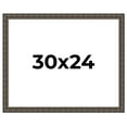 thumbnail image 1 of 30x24 Frame Black Bamboo Solid Wood Picture Frame Width 1.5 Inches | Interior Frame Depth 0.5, 1 of 8