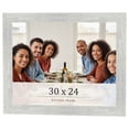 thumbnail image 1 of 30x24 Frame White Real Wood Picture Frame Width 1.5 inches | Interior Frame Depth 0.5 inches | Barn, 1 of 8