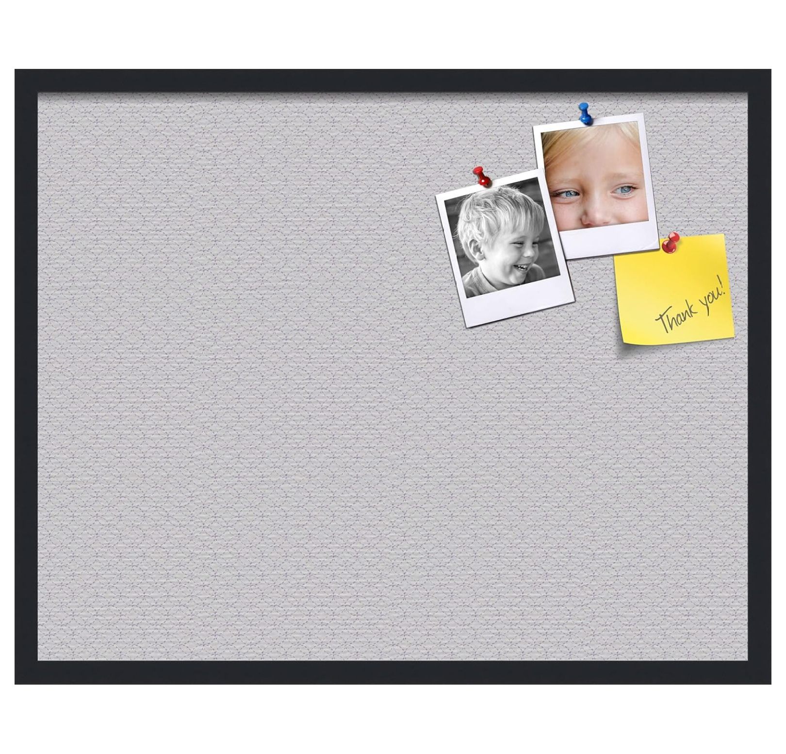 30x24 Inch Cork Bulletin Board. This Decorative Framed Pin Board Comes