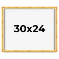 thumbnail image 1 of 30x24 Shadow Box Frame Gold | 1.625 Inches Deep Real Wood Traditional Shadowbox Display Frame | UV, 1 of 5