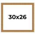 thumbnail image 1 of 30x26 Frame Gold Ornate Solid Wood Picture Frame | 2 Inch Moulding Width | Firman Traditional Photo, 1 of 8