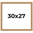 thumbnail image 1 of 30x27 Frame Gold Real Wood Picture Frame Width 1.5 inches | Interior Frame Depth 0.5 inches |, 1 of 8