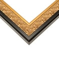 thumbnail image 1 of 30x27 Frame Gold Real Wood Picture Frame Width 1.75 inches | Interior Frame Depth 0.5 inches | Da, 1 of 8