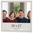 thumbnail image 1 of 30x27 Frame White Wheat Solid Wood Picture Frame | Moulding Width 0.75 Inches | Interior Depth 0.5, 1 of 8