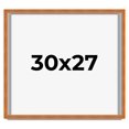thumbnail image 1 of 30x27 Shadow Box Frame Brown | 0.875 Inches Deep Real Wood Contemporary Shadowbox Display Frame |, 1 of 6