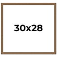 thumbnail image 1 of 30x28 Frame Gold Real Wood Picture Frame Width 1.25 inches | Interior Frame Depth 0.5 inches |, 1 of 8