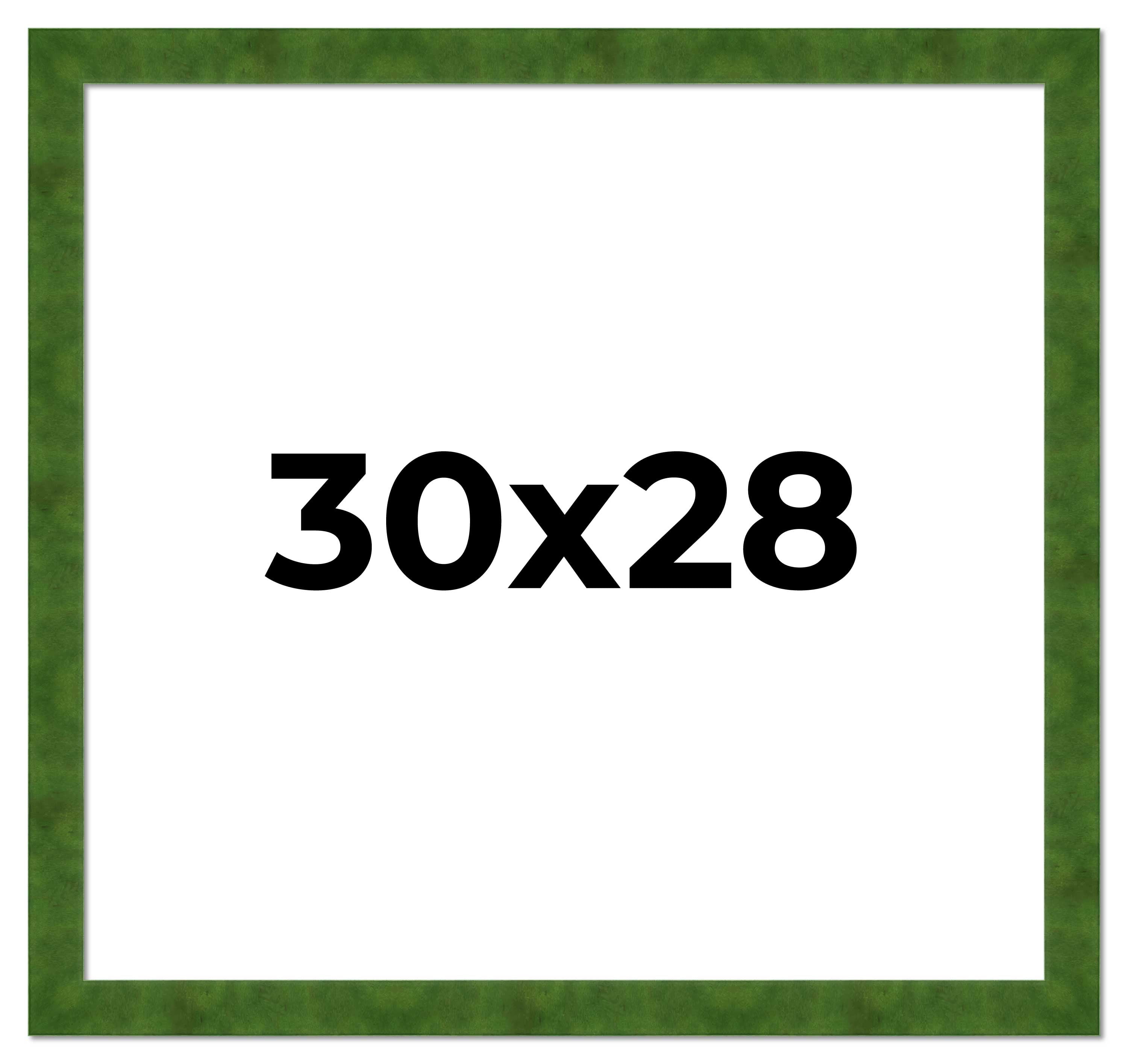 30x28 Frame Green Burl Solid Wood Picture Frame | 1.75 Inches Moulding ...