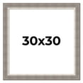 thumbnail image 1 of 30x30 Frame Grey Real Wood Picture Frame Width 2.75 Inches | Interior Frame Depth 0.5 Inches |, 1 of 8